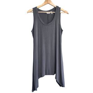 LOGO Layers Small Petite Gray Tunic/Dress Tank